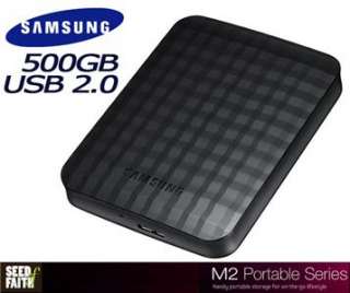 Samsung M2 Portable 2.5 Hard Drive USB 2.0 500GB black  
