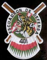 FIGHTER SQUADRON 401st PATCH MEXICAN AIR FORCE MEXICO  