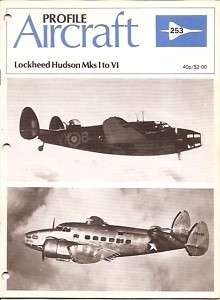 Monograph   Lockheed Hudson Mks I VI   Profile (MN33)  