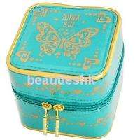 ANNA SUI AUTHENTIC BUTTERFLY GREEN JEWELRY RING BOX  
