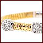 Ladies Women Diamond Bracelet 14K Yellow Gold Womens Wr