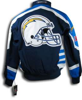 Official NFL San Diego Chargers Cotton Twill Jacket XL  