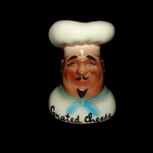 Vintage Chef or Baker Grated Cheese Shaker  