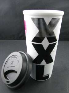 New Konitz Large Travel Mug XXL on White w/ Lid  