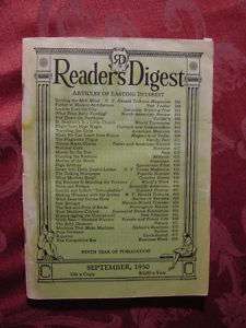Readers Digest September 1930 Frank Lloyd Wright +++  