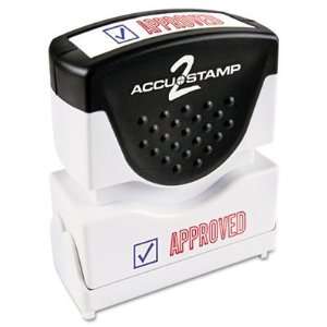  Accustamp2 Shutter Stamp with Microban Red/Blue APPROVED 1 
