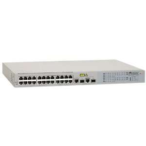  Allied Telesis AT FS750/24POE 10 WebSmart 24 Port Ethernet 