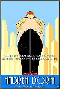 Poster Print Andrea Doria Poster Ad Premium Edition  