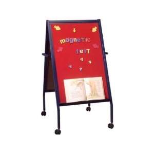  Magnetic Felt Easels with Casters Toys & Games