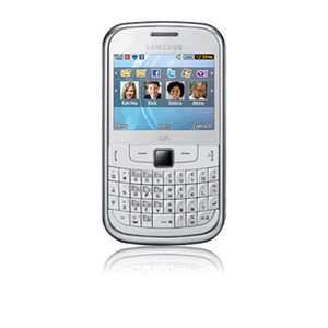 Samsung Chat 335 Ch t   White Unlocked Smartphone 8806071264547  