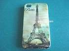 Full Paris Eiffel Tower Hard case back side Cover for