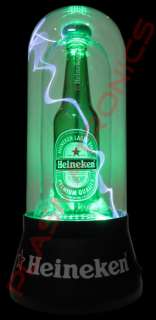 HEINEKEN BOTTLE GREEN LED ELECTRO PLASMA DOME LAMP  