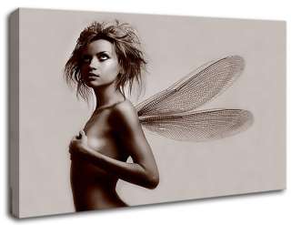 Contemporary Modern Exotic Fairy Wings Wall Art Décor  