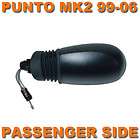 FIAT PUNTO MK2 99 06 BLACK MANUAL DOOR/WING MIRROR N/S