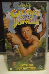 GEORGE OF THE JUNGLE DISNEY VHS VIDEO  