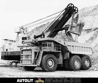 1977 Wabco 3200B Electric Haulpak Mining Truck Photo  