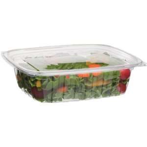 Eco Products EP RC24 24 oz Rectangular Clear Deli Container with Lid 