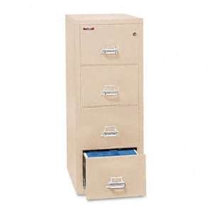  4 Drawer Vertical File, 17 3/4w x 31 9/16d, UL 350° for 