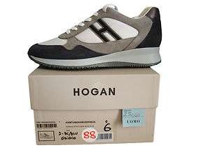 Hogan scarpe shoes uomo INTERACTIVE NEW H FLOCK S 39.5 (5.5 