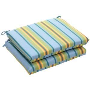  Pack of 2 Eco Friendly Blue, Green and Yellow Stripe 