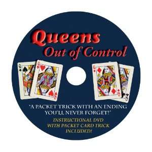  Queens Out Of Control with Gerry Griffin, DVD, Card Magic 