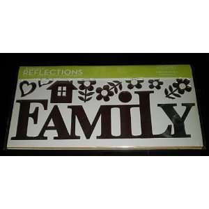  Mirrored Reflection Wall Decals   Family