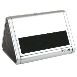  IHome iHM2 Portable Speaker For iPod //CD   Silver 