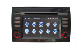   2DIN GPS 6.2 HD FIAT BRAVO 2007 COM.VOLANTE USB SD IPOD WIN CE 6.0