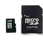 Carte mémoire micro SD HC 16 GB et son adaptateur