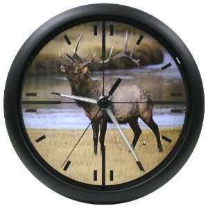  La Crosse Technology 10 Inch Wildlife Scope Clock with 