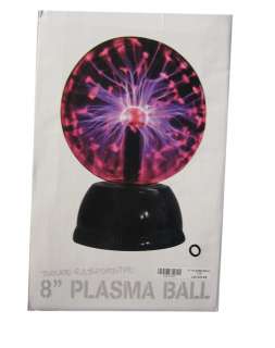    changing sound activated Plasma Ball   the light show never stops