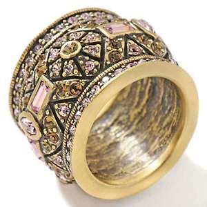 Heidi Daus Simply Regal Crystal Accented Band Ring 