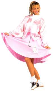 50s Poodle Skirt Costume  Pink Poodle Skirt Adult