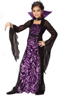 Black velvet dress with purple coffin cloth look inset, lace up front 