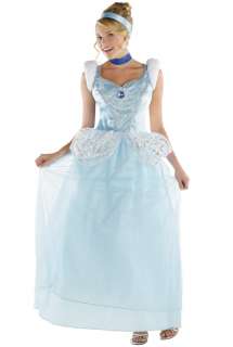 Disney Princess Cinderella Deluxe Adult Costume for Halloween   Pure 