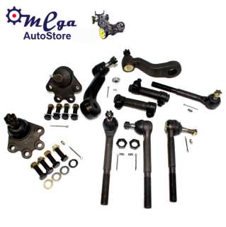 SUSPENSION STEERING PARTS LOWER BALL JOINTS ENDS INNER OUTER TIE ROD 