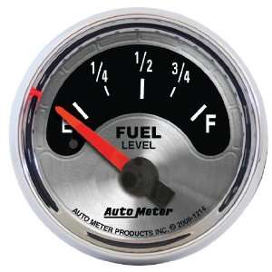  American Muscle 2 1/16 Short Sweep Electric Fuel Level Gauge for GM