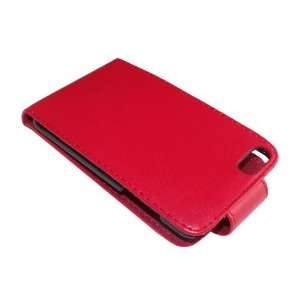   Red Leather Flip Case for Apple iPod 2G/ 3G  Players & Accessories