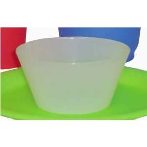 Multi Colorful Plastic Dinnerware   Small Cereal and Salad Bowl 