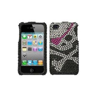  Skull Diamond for Apple iPhone 4 Case Cover, Compatible 