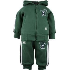   Green Infant Two Piece Warm Up Suit 