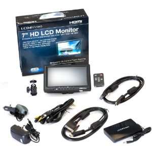  LCD4Video 7 HD LCD Monitor Kit w/ AA Battery Adapter 