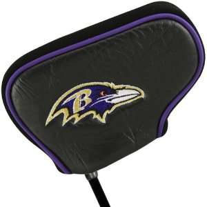  NFL Baltimore Ravens Black Blade Putter Cover
