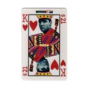 Collectible Phone Card $21. Elvis Presley King of Hearts III (Reverse 