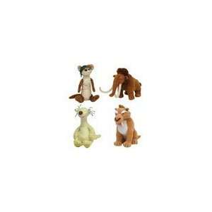 ICE AGE 3 PENCIL TOPPERS~SET OF 4~SID~SCRAT~BU​CK~MOMMA T REX~NEW