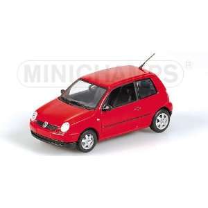  VW LUPO 2004 in RED Diecast Model Car in 143 Scale by 