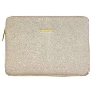  Juicy Couture 15 Inch Laptop Sleeve Stardust Glitter Gold 