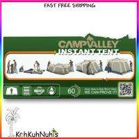 Camp Valley Instant Tent 8 Person 14 X 9 SET UP IN 60 Seconds  