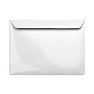  9 x 12 Booklet Envelopes   Pack of 250   Glossy White 