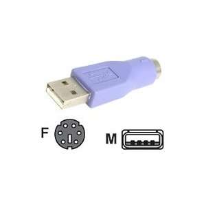  to USB Adapter   Keyboard adapter   6 pin PS/2 (F)   4 pin USB 